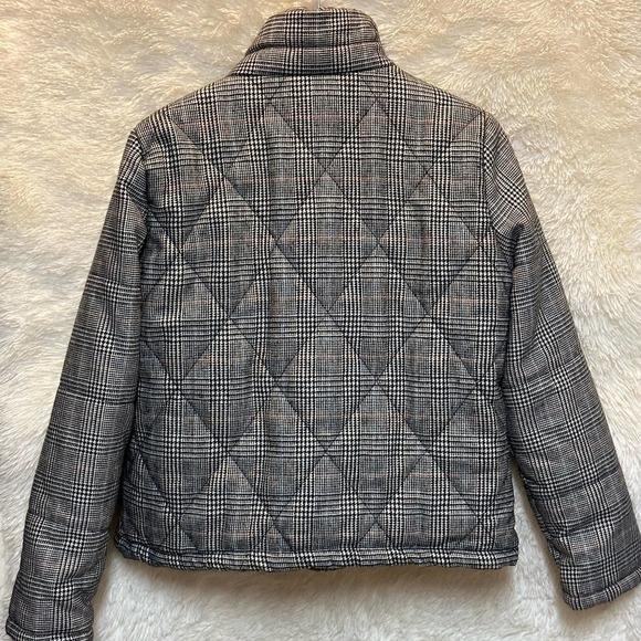 A New Day | Houndstooth Snap Button Jacket | Size: Large | Black & White - Picture 3 of 10